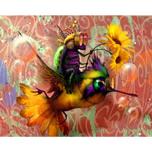 Load image into Gallery viewer, Hummingbird 50*40CM(Picture) Full AB Round Drill Diamond Painting
