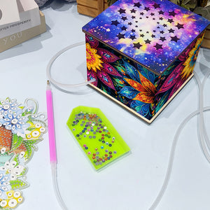 Diamond Aid Tool Portable Vacuum Diamond Painting Pen Kit for DIY (Mandala)