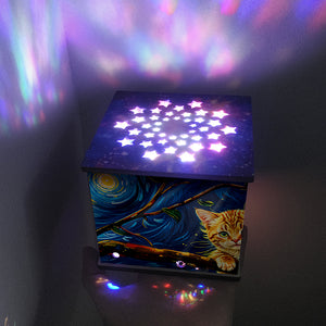 Diamond Aid Tool Portable Vacuum Diamond Painting Pen Kit (Starry Sky Cat)