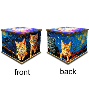 Diamond Aid Tool Portable Vacuum Diamond Painting Pen Kit (Starry Sky Cat)
