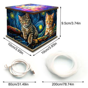 Diamond Aid Tool Portable Vacuum Diamond Painting Pen Kit (Starry Sky Cat)