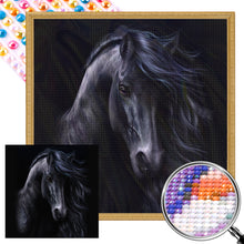 Load image into Gallery viewer, Dark Horse 50*50CM(Picture) Full AB Round Drill Diamond Painting
