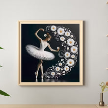 Load image into Gallery viewer, Daisy Ballerina-Woman 40*40CM(Canvas) Full Round Drill Diamond Painting
