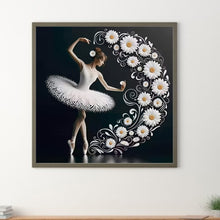 Load image into Gallery viewer, Daisy Ballerina-Woman 40*40CM(Canvas) Full Round Drill Diamond Painting
