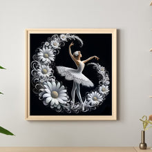 Load image into Gallery viewer, Daisy Ballerina-Woman 40*40CM(Canvas) Full Round Drill Diamond Painting

