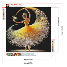 Load image into Gallery viewer, Girl With Beautiful Skirt 40*40CM(Canvas) Full Round Drill Diamond Painting
