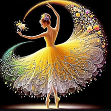 Load image into Gallery viewer, Girl With Beautiful Skirt 40*40CM(Canvas) Full Round Drill Diamond Painting
