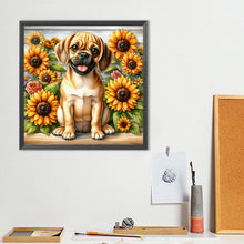 Load image into Gallery viewer, Dachshund-Dog 40*40CM(Canvas) Full Round Drill Diamond Painting
