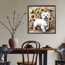Load image into Gallery viewer, West Highland White Terrier-Dog 40*40CM(Canvas) Full Round Drill Diamond Painting
