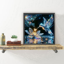 Load image into Gallery viewer, Hummingbird 30*30CM(Canvas) Full Round Drill Diamond Painting

