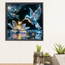 Load image into Gallery viewer, Hummingbird 30*30CM(Canvas) Full Round Drill Diamond Painting
