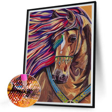 Load image into Gallery viewer, Horse 30*40CM(Picture) Full AB Square Drill Diamond Painting
