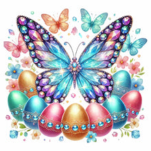 Load image into Gallery viewer, Butterfly 40*40CM(Canvas) Full Round Drill Diamond Painting
