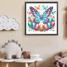Load image into Gallery viewer, Butterfly 40*40CM(Canvas) Full Round Drill Diamond Painting
