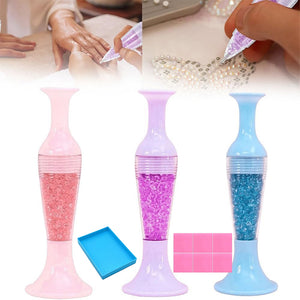 3 PCS Diamond Art Pens Flower Pot Shaped Diamond Painting Pens (Vase Set)