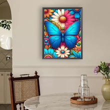 Load image into Gallery viewer, Daisy Butterfly 30*40CM(Canvas) Full Round Drill Diamond Painting

