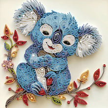 Load image into Gallery viewer, Paper Quilling Koalas 30*30CM(Canvas) Partial Special Shaped Drill Diamond Painting
