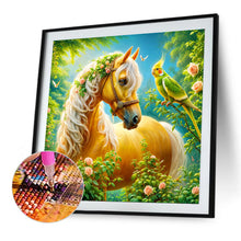 Load image into Gallery viewer, Parrots And Horses 40*40CM(Canvas) Full Round Drill Diamond Painting
