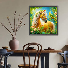 Load image into Gallery viewer, Parrots And Horses 40*40CM(Canvas) Full Round Drill Diamond Painting
