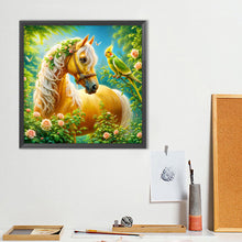 Load image into Gallery viewer, Parrots And Horses 40*40CM(Canvas) Full Round Drill Diamond Painting
