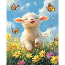 Load image into Gallery viewer, Butterfly Aries 40*50CM(Canvas) Full Round Drill Diamond Painting
