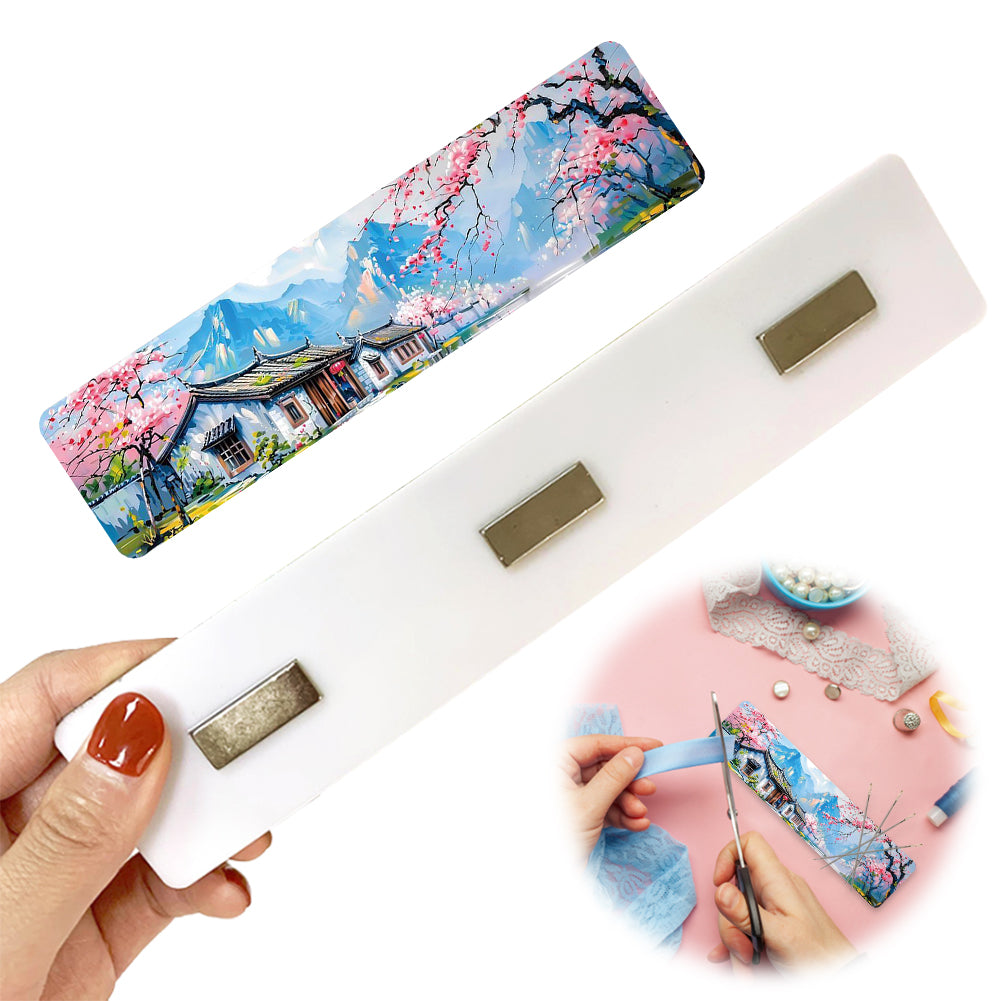 Acrylic Needle Holder Magnetic Needle Keeper Needle Nanny for Cross Stitch