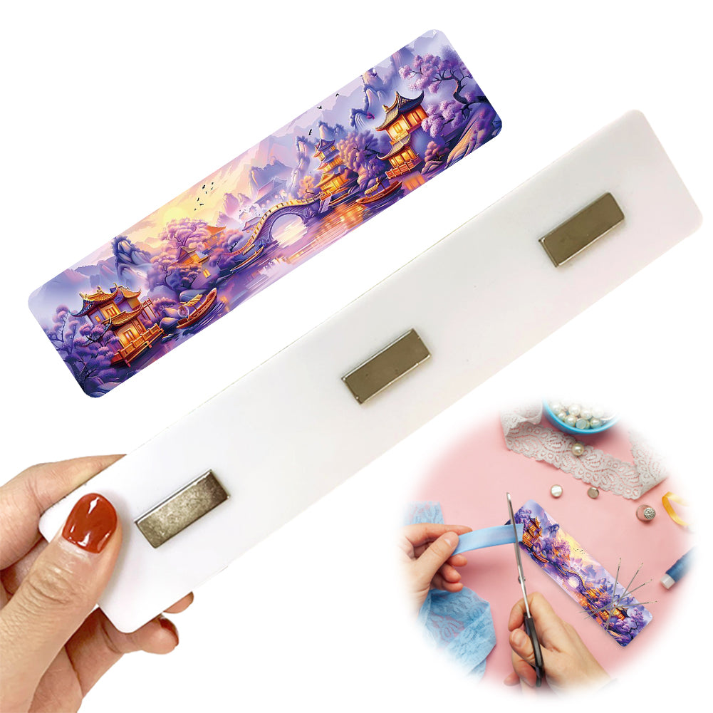 Acrylic Needle Holder Magnetic Needle Keeper Needle Nanny for Cross Stitch