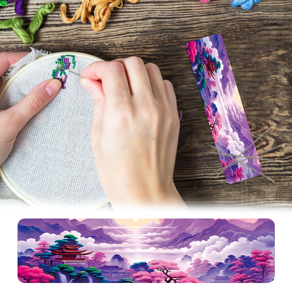 Acrylic Needle Holder Magnetic Needle Keeper Needle Nanny for Cross Stitch