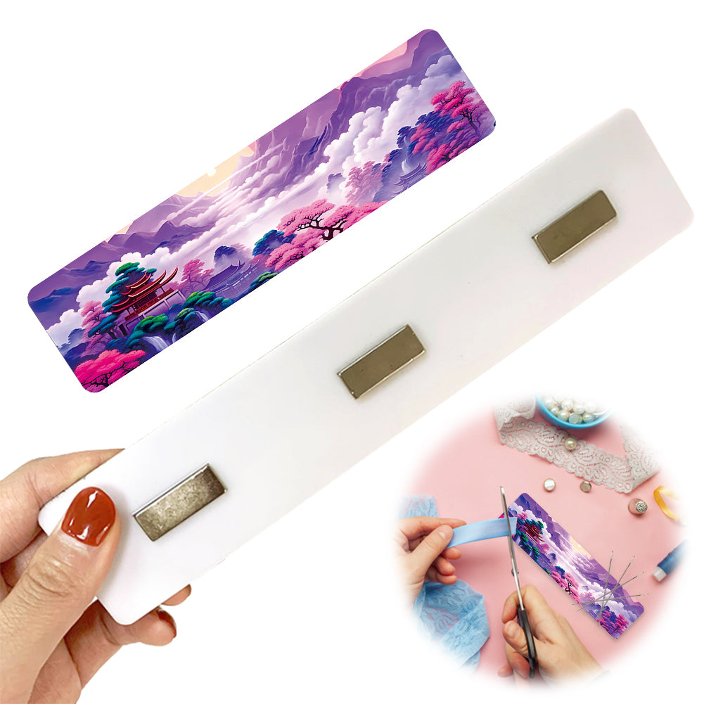 Acrylic Needle Holder Magnetic Needle Keeper Needle Nanny for Cross Stitch