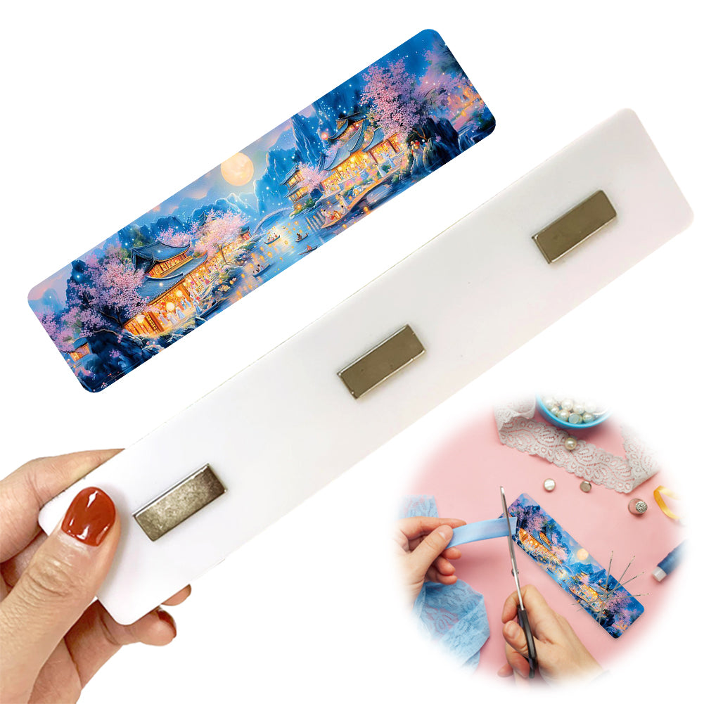 Acrylic Needle Holder Magnetic Needle Keeper Needle Nanny for Cross Stitch
