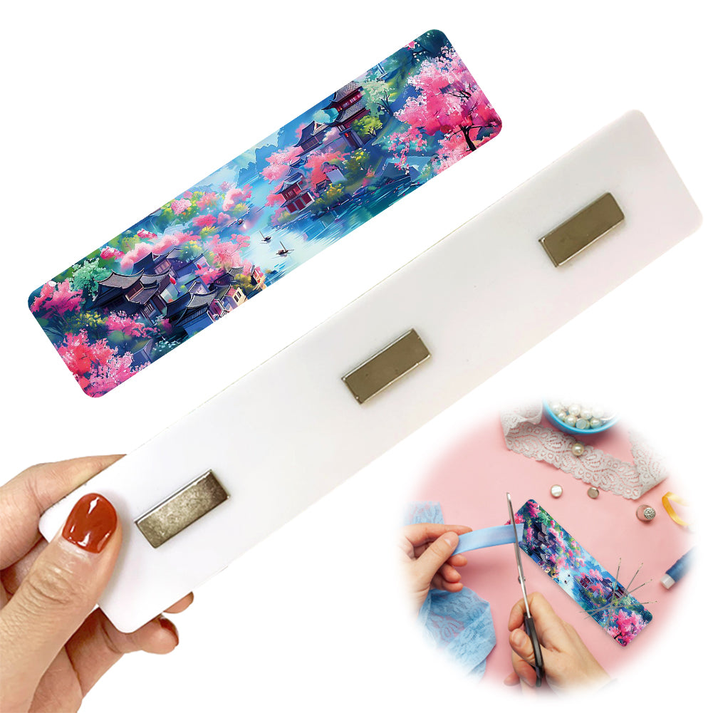 Acrylic Needle Holder Magnetic Needle Keeper Needle Nanny for Cross Stitch