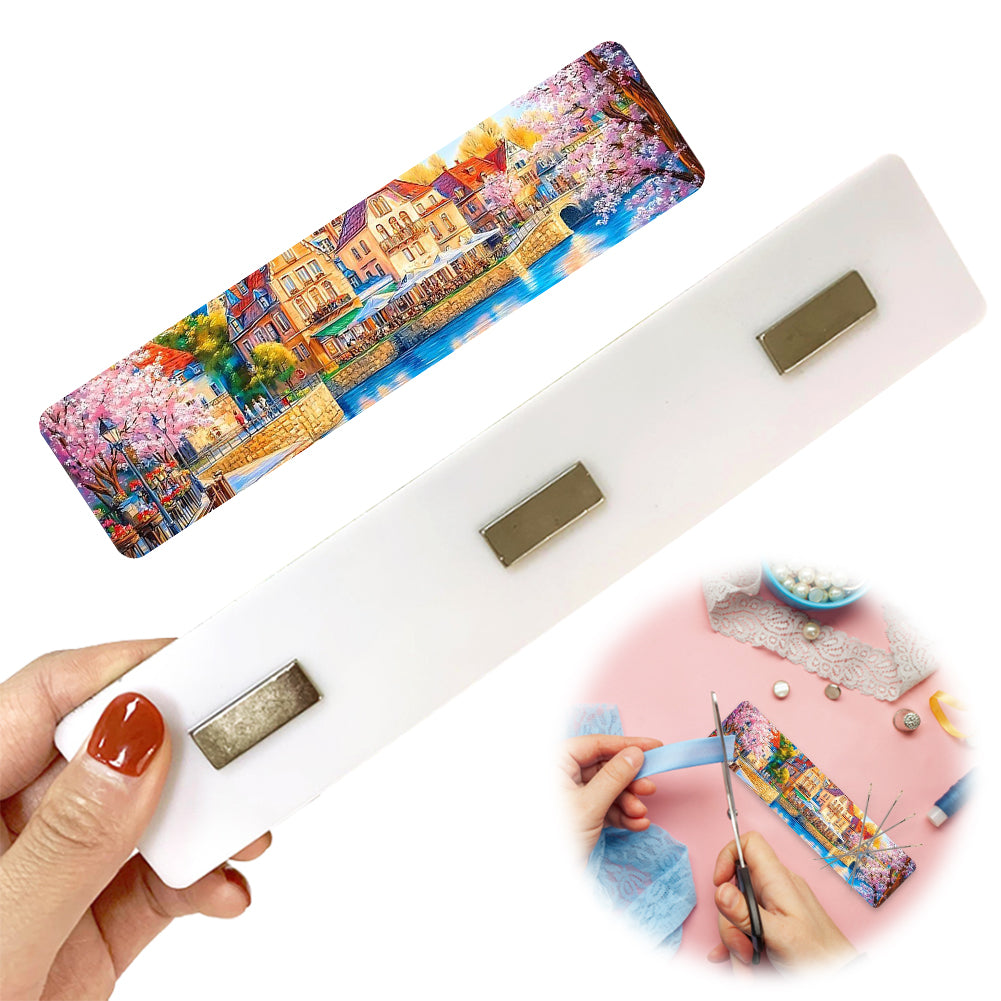 Acrylic Needle Holder Magnetic Needle Keeper Needle Nanny for Cross Stitch
