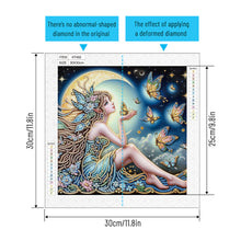 Load image into Gallery viewer, Fairy Girl 30*30CM(Canvas) Partial Special Shaped Drill Diamond Painting
