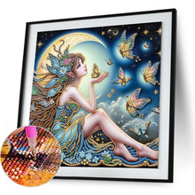 Load image into Gallery viewer, Fairy Girl 30*30CM(Canvas) Partial Special Shaped Drill Diamond Painting

