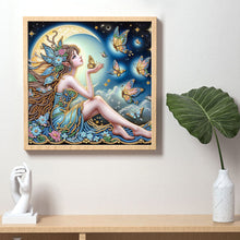 Load image into Gallery viewer, Fairy Girl 30*30CM(Canvas) Partial Special Shaped Drill Diamond Painting
