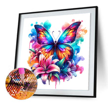 Load image into Gallery viewer, Butterfly 30*30CM(Canvas) Full Round Drill Diamond Painting
