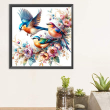 Load image into Gallery viewer, Birds 30*30CM(Canvas) Full Round Drill Diamond Painting
