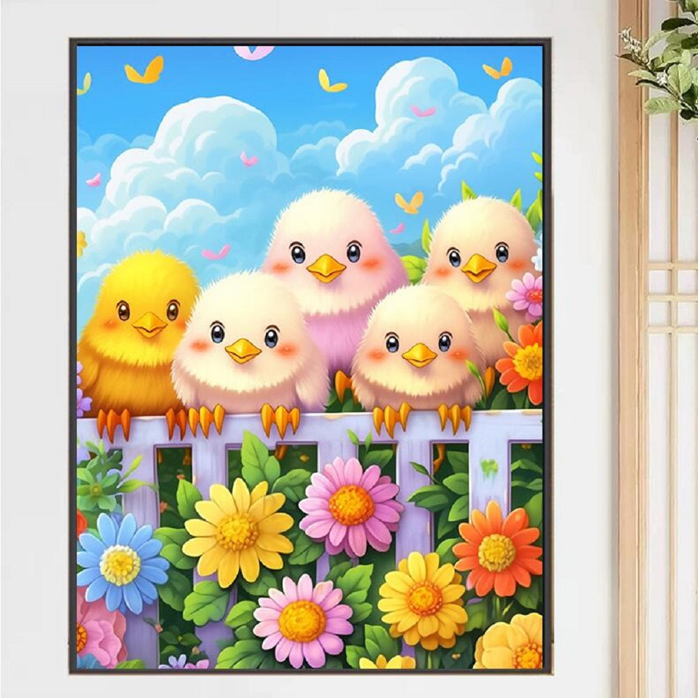 Warm Glow - Full 11CT Stamped Cross Stitch - Bead Embroidery 50x65CM/19.69x25.59in
