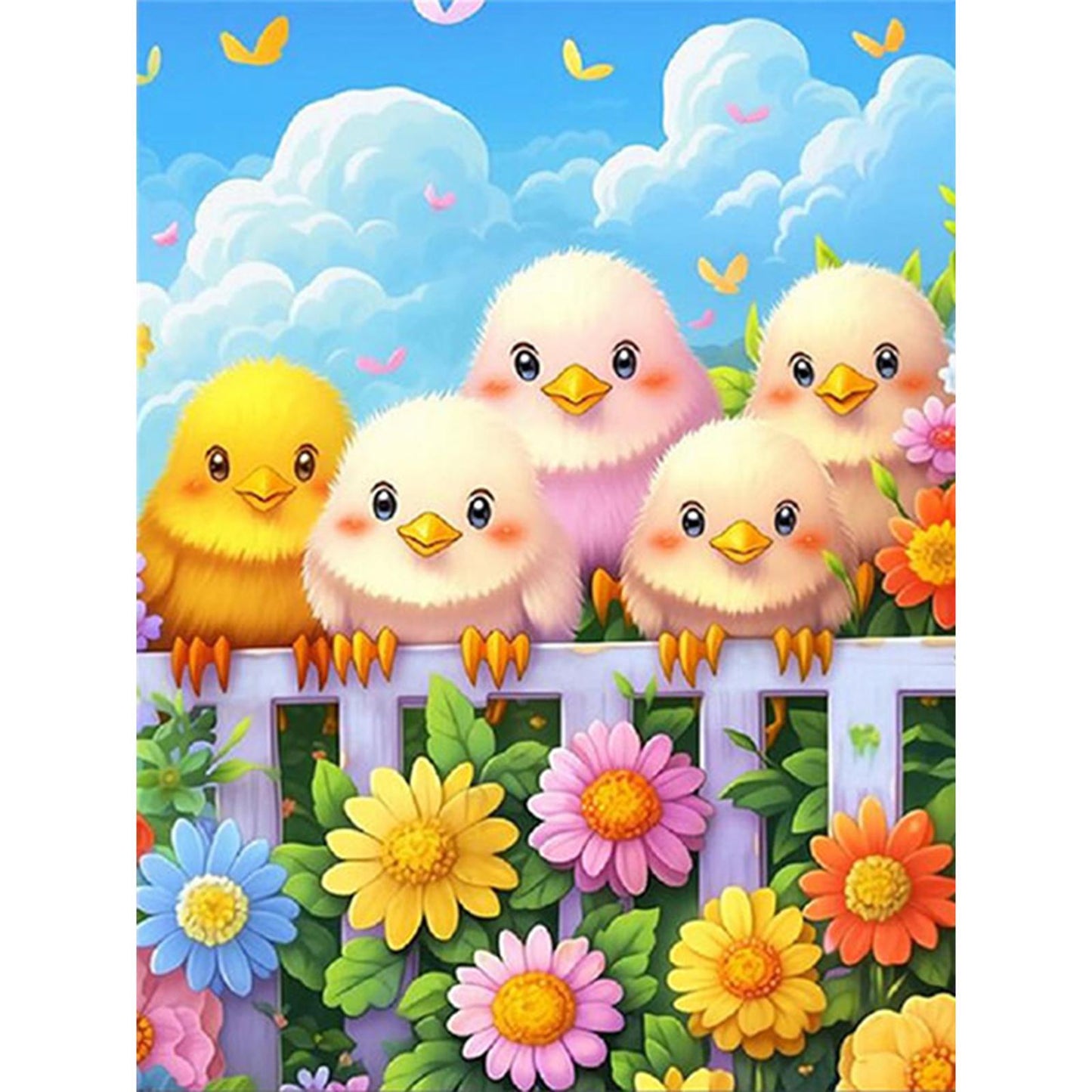Warm Glow - Full 11CT Stamped Cross Stitch - Bead Embroidery 50x65CM/19.69x25.59in
