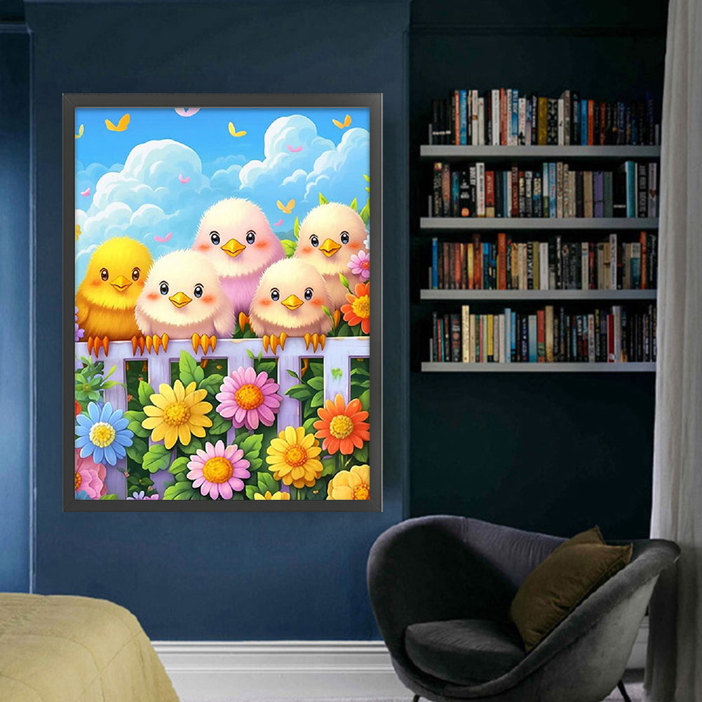 Warm Glow - Full 11CT Stamped Cross Stitch - Bead Embroidery 50x65CM/19.69x25.59in