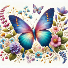 Load image into Gallery viewer, Flower Butterfly 40*40CM(Canvas) Full Round Drill Diamond Painting
