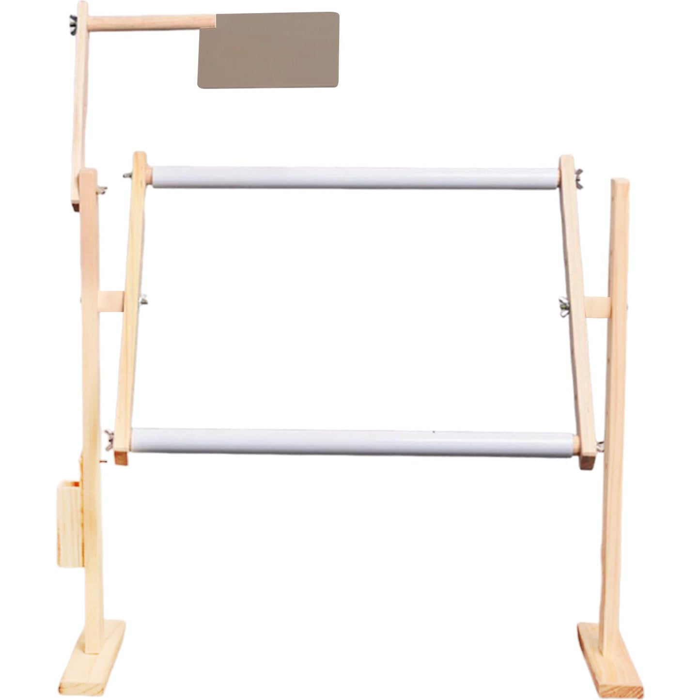 Adjustable Height Wooden Embroidery Stand Cross Stitch Embroidery Frame