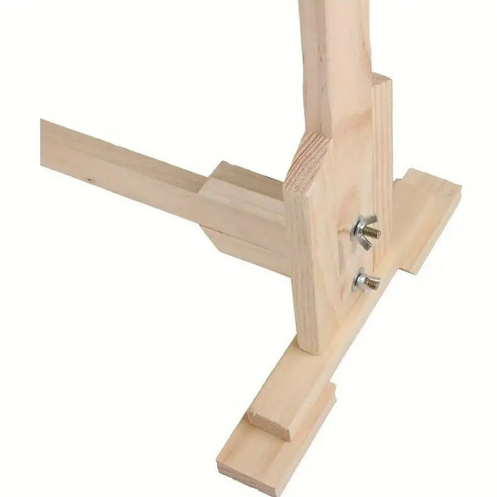 Adjustable Height Wooden Embroidery Stand Cross Stitch Embroidery Frame