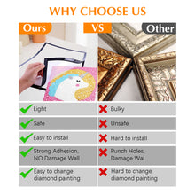 Load image into Gallery viewer, 3pcs Magnetic Diamond Painting Frames for 30x30cm/30x40cm Diamond Art Canvas
