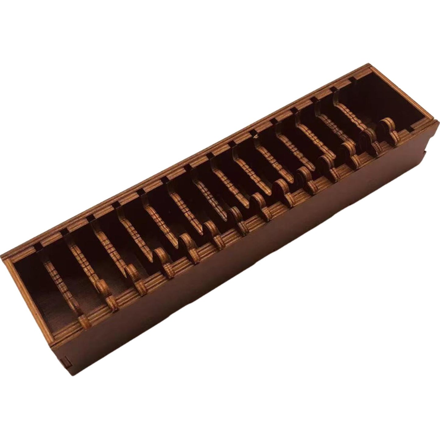 Wooden Bobbin Set with Animal Shapes for DIY Sewing Storage Tool (Dog)