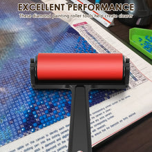 Load image into Gallery viewer, 3 Pack Diamond Painting Supplies with Red Diamond Roller Scraper and Small Brush
