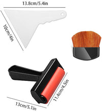 Load image into Gallery viewer, 3 Pack Diamond Painting Supplies with Red Diamond Roller Scraper and Small Brush
