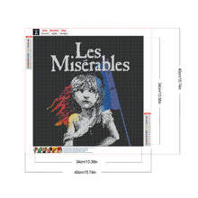 Load image into Gallery viewer, Les Misérables (Musical) 40*40CM(Canvas) Full Round Drill Diamond Painting
