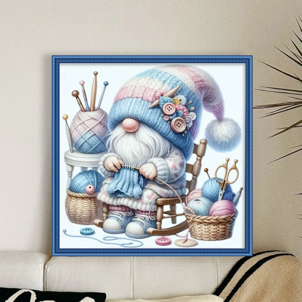 Goblin - Full 11CT Stamped Cross Stitch 40x40CM - Yishu