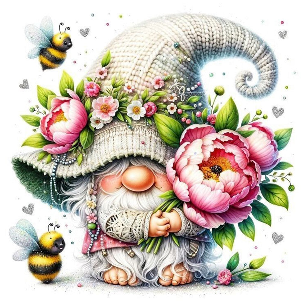 Goblin - Full 11CT Stamped Cross Stitch 40x40CM - Yishu